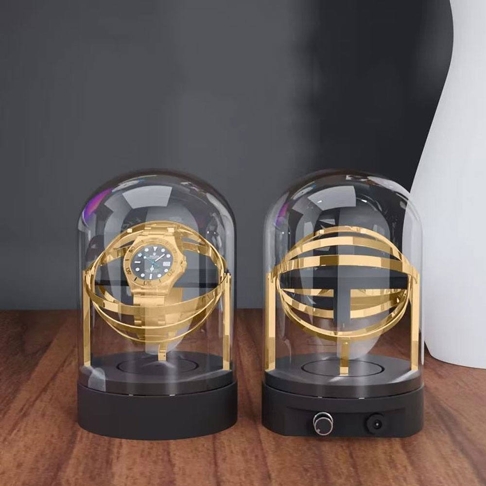 Watch Winder Single - Bobinadora de reloj eléctrica individual automática