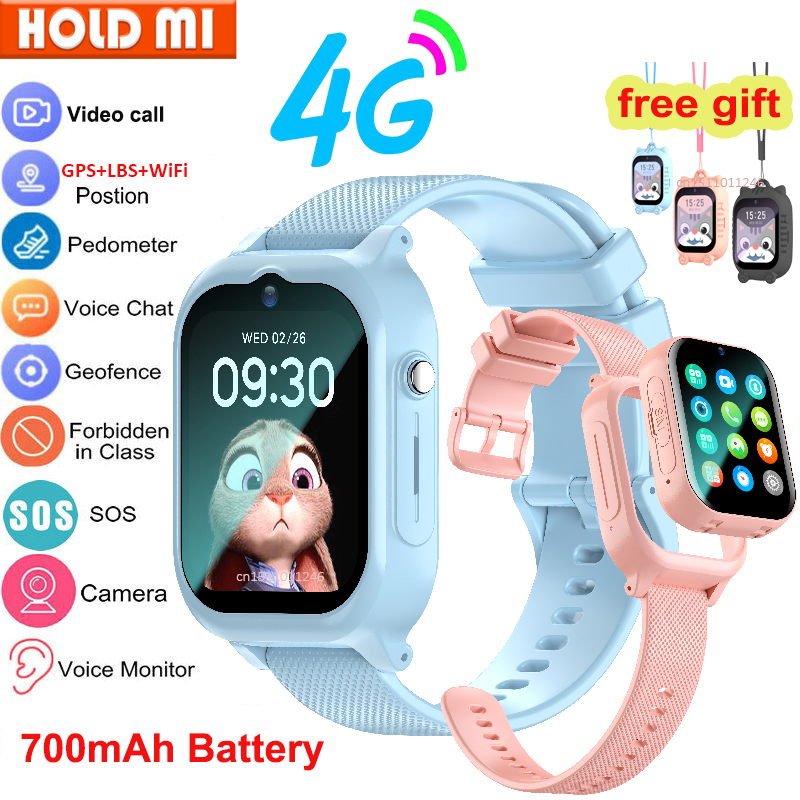 Smartwatch Watches Gift For Boys - Reloj inteligente para niños 4G GPS