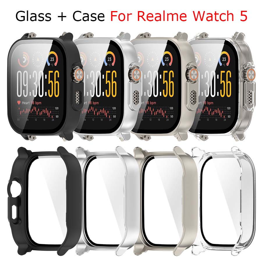 Watch S Realme - PC duro + funda de vidrio