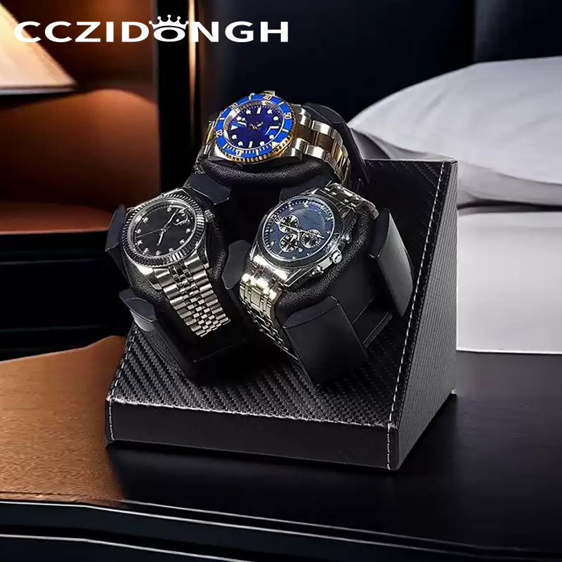 Watch Winder Single - Estuche para Relojes Automático de Cuero