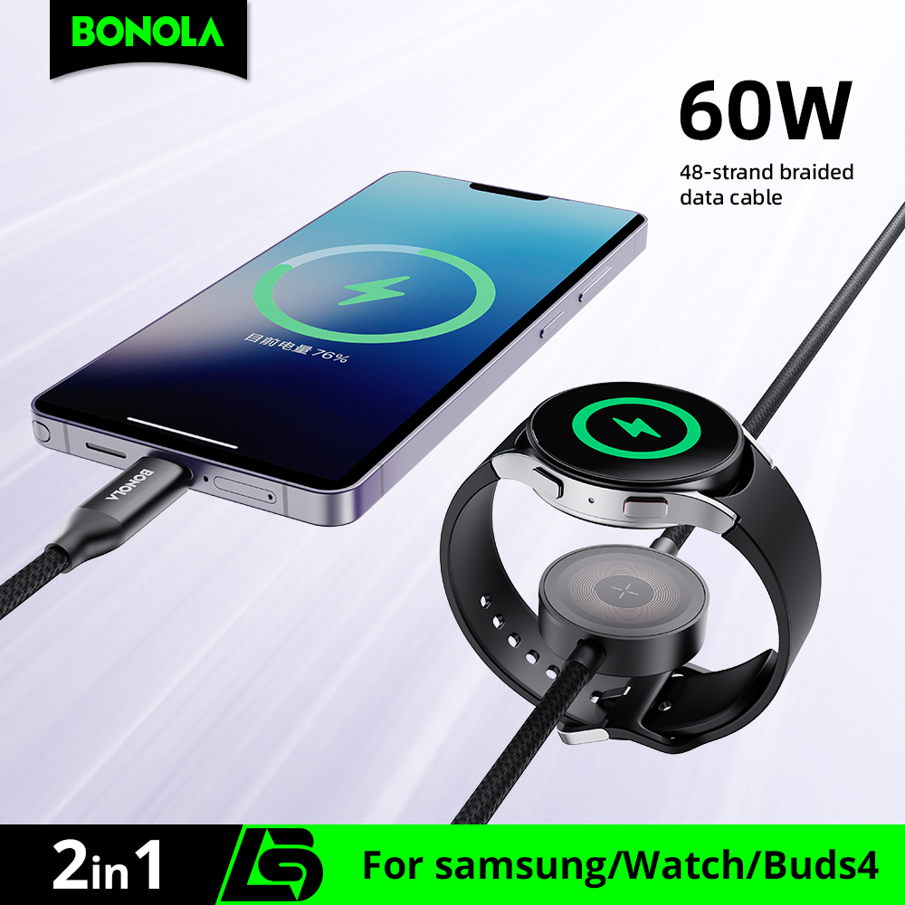 Watches Smartwatch Samsung - Cargador Bonola 2 en 1 para