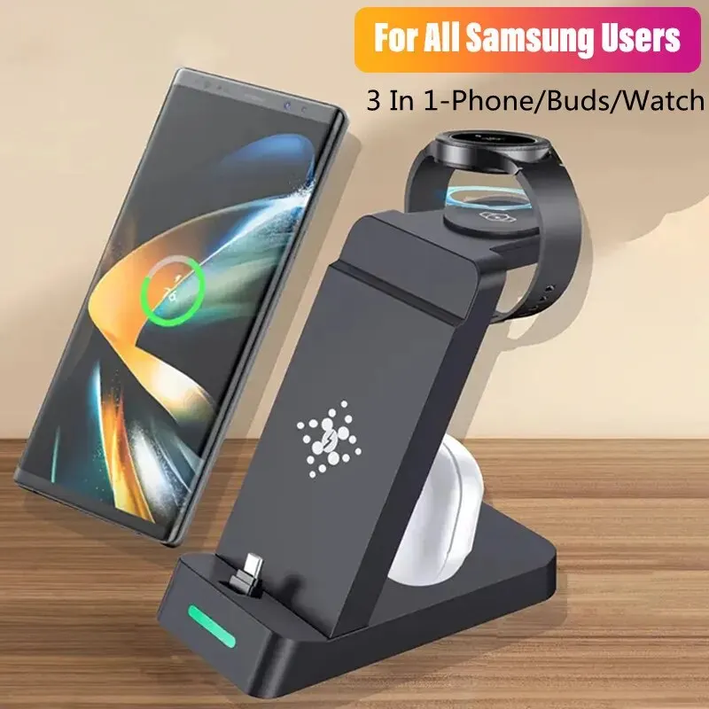 Watches Smartwatch Samsung - Estación de carga 3 en 1