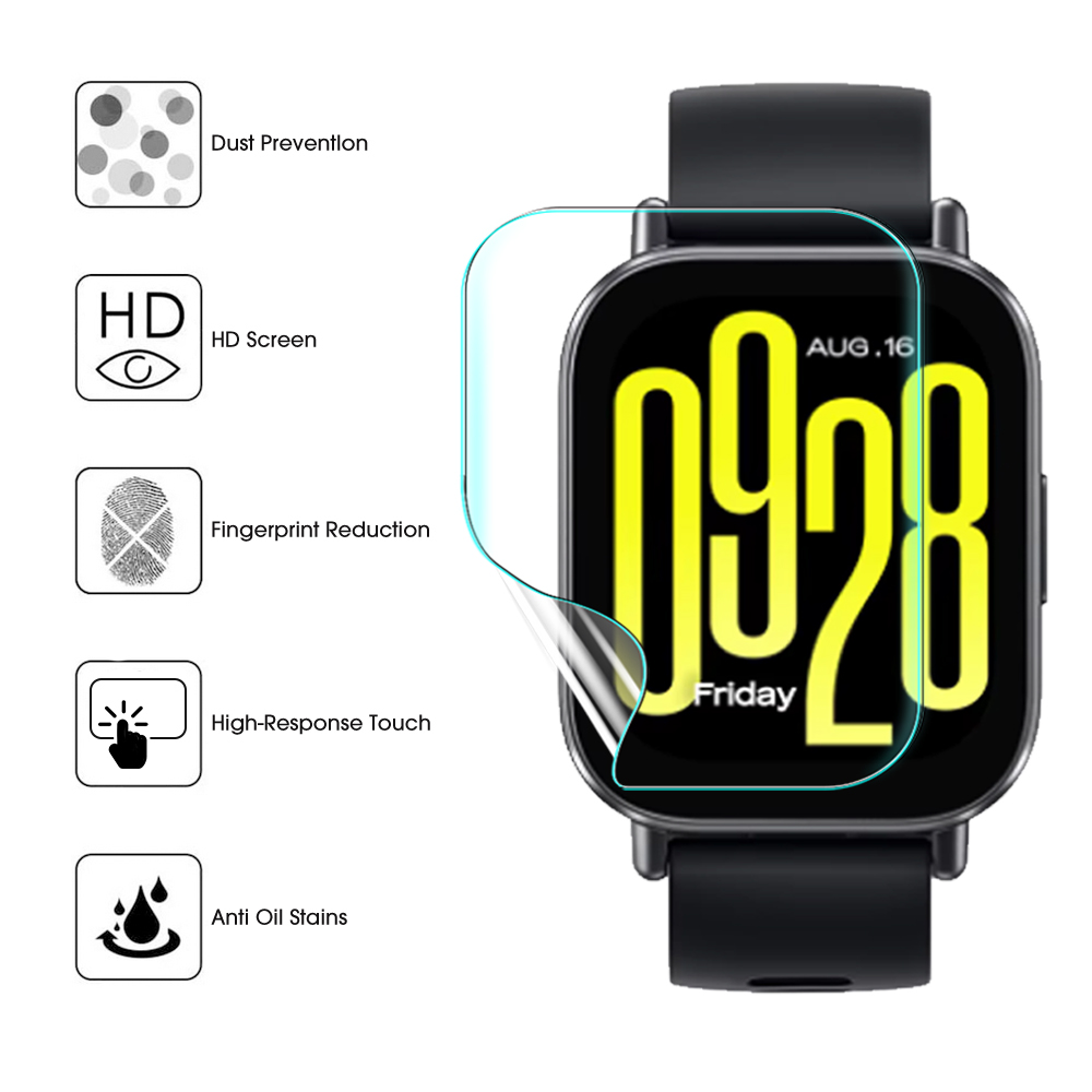 Watches Not Smartwatch - Película de hidrogel para Xiaomi Redmi