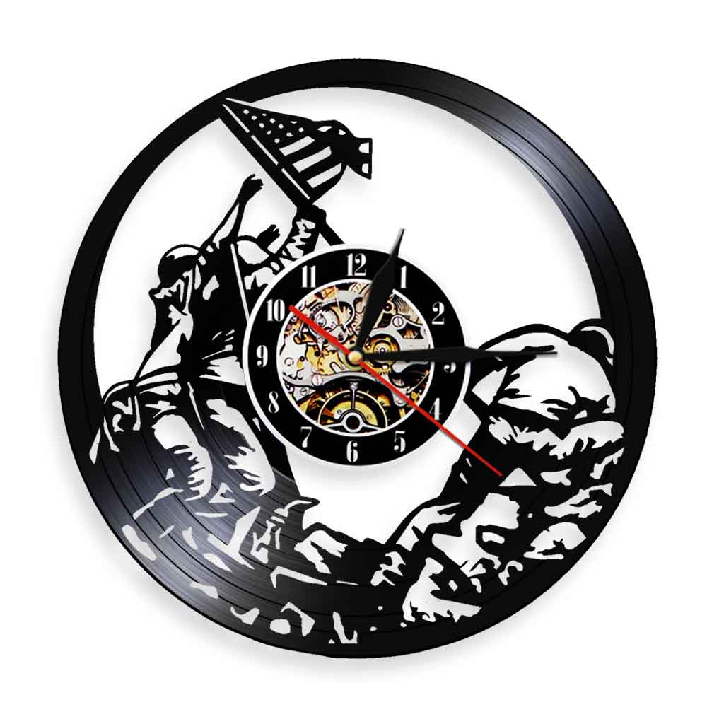 Watch Iwo - Reloj de Pared de Vinilo con