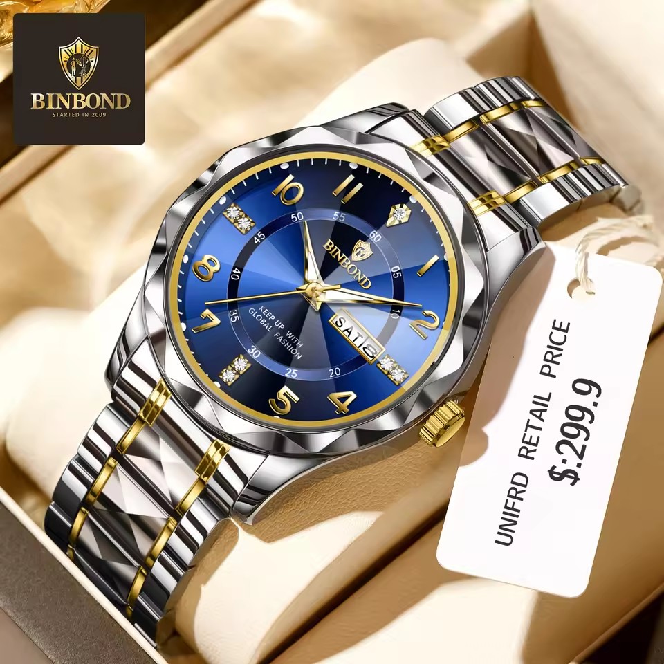 Watches Not Smartwatch - Reloj de cuarzo para hombre, tendencia