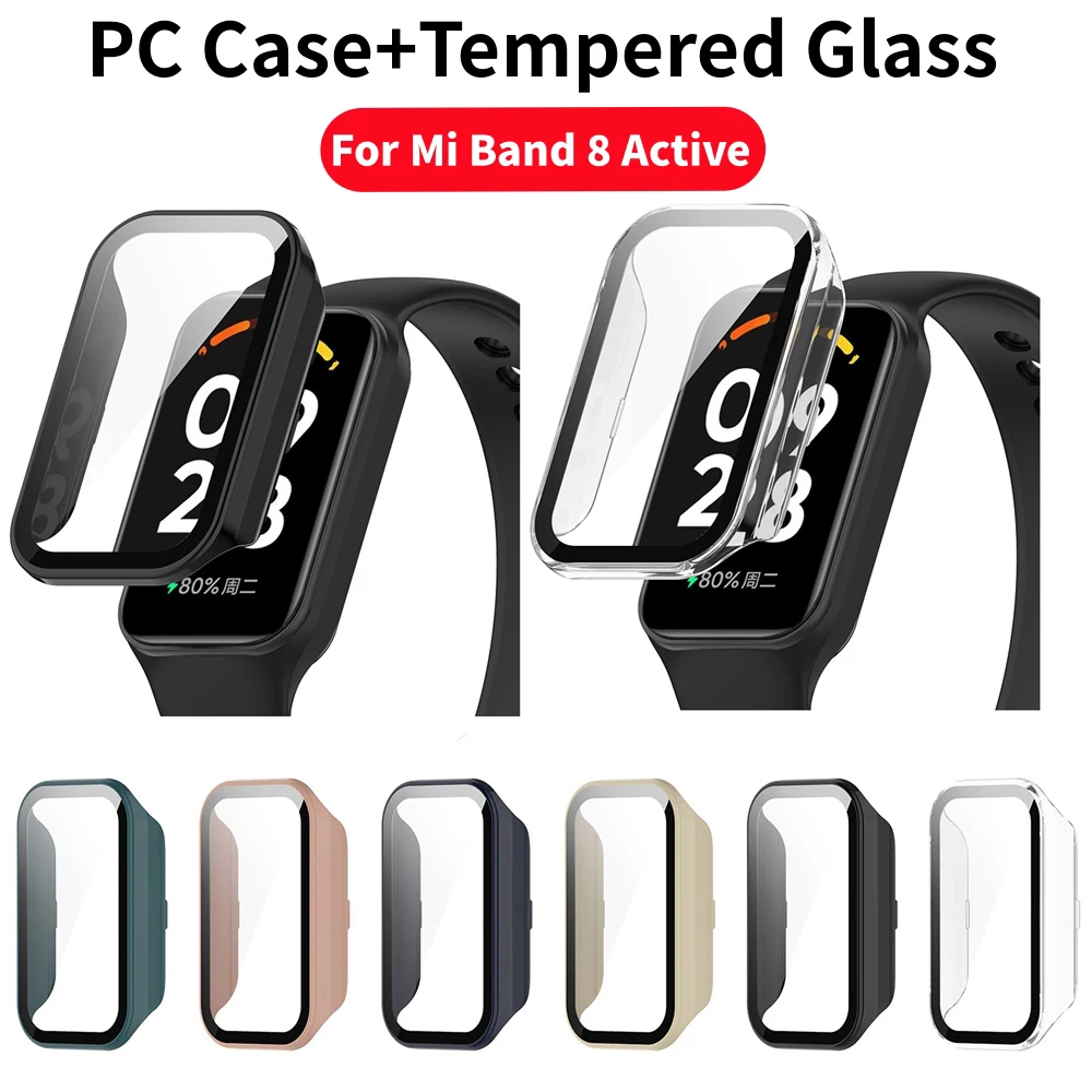 Smartwatch Watches Xiaomi - Funda de PC + vidrio templado