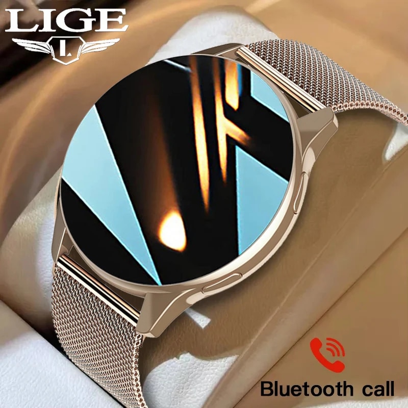 Watch Iwo - LIGE-reloj inteligente para hombre y mujer,