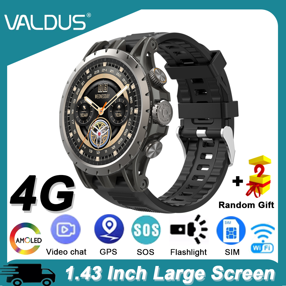 Watch Iwo - VALDUS VG54 Smartwatch AMOLED con tarjeta