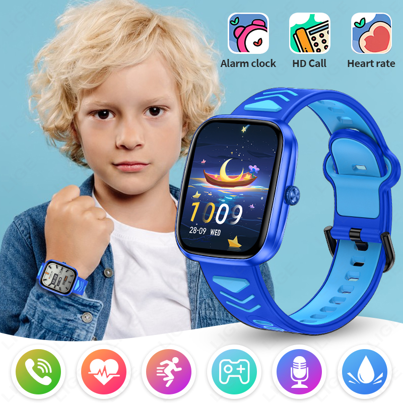 Smartwatch Watches Gift For Boys - Reloj Inteligente LIGE 2026 para Niños,