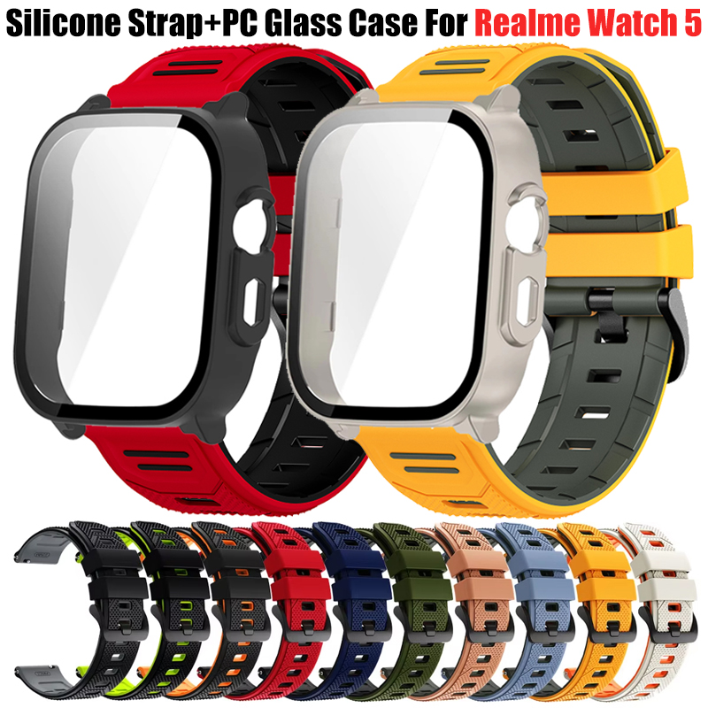 Watch S Realme - Correa de silicona transpirable + funda