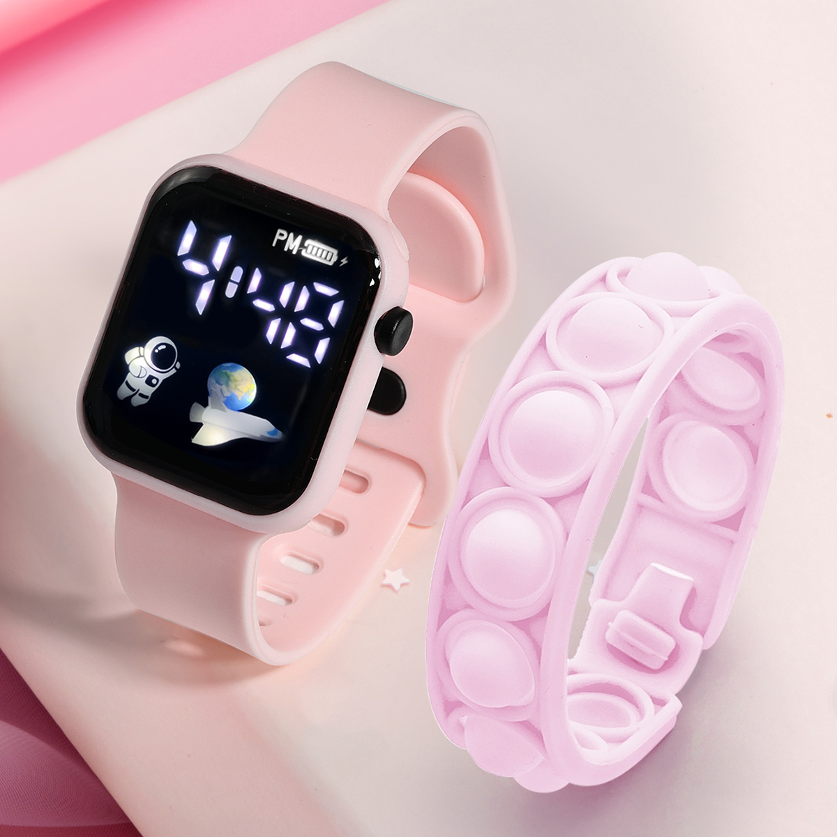 Smartwatch Watches Gift For Boys - Reloj inteligente de 2 piezas para