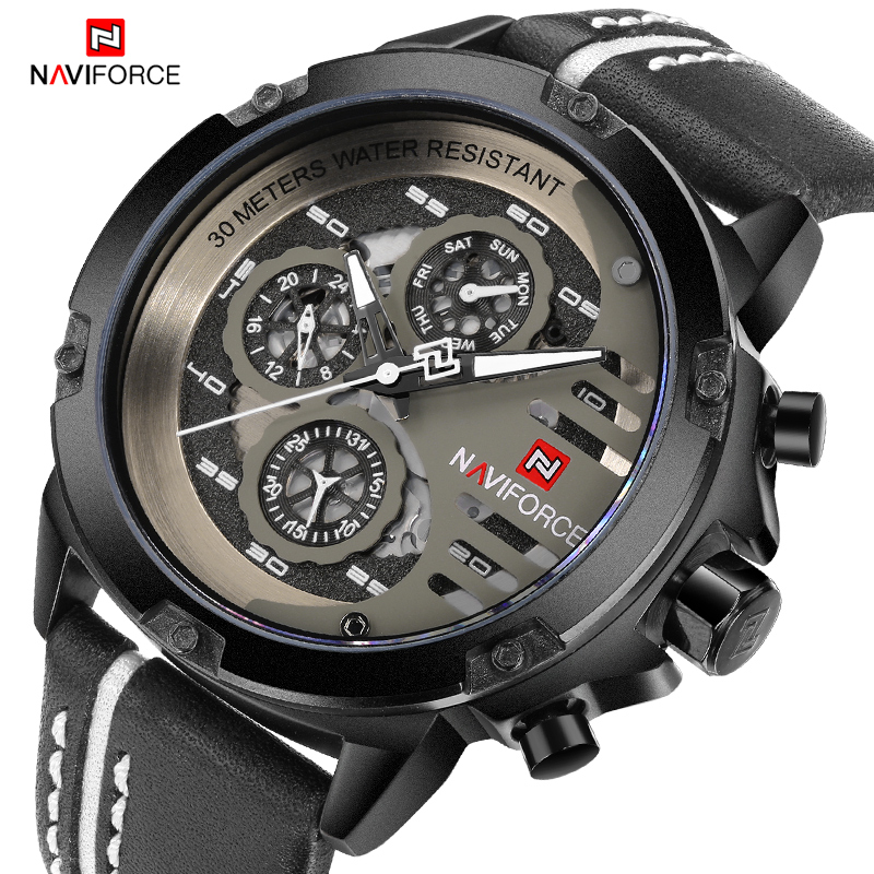 NAVIFORCE, nuevo reloj deporti - Smartwatch Military Watches For Men reseña y precio