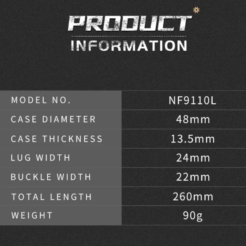 NAVIFORCE, nuevo reloj deporti - Smartwatch Military Watches For Men reseña y precio