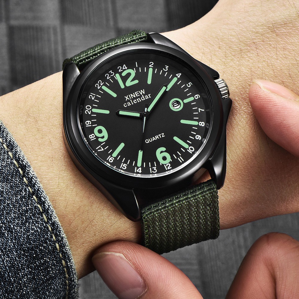 Reloj de cuarzo militar para h - Smartwatch Military Watches For Men reseña y precio