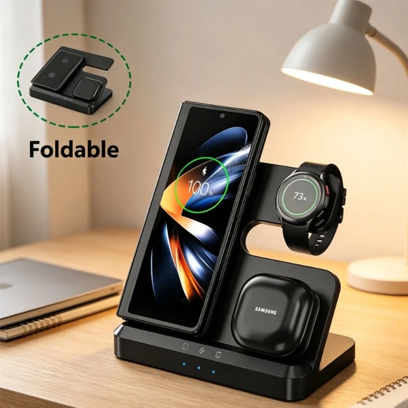 Cargador Inalámbrico Rápido 3  - Watches Smartwatch Samsung reseña y precio