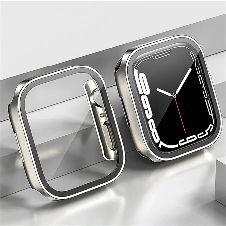 Vidrio + funda para Apple Watc - Watches Not Smartwatch reseña y precio