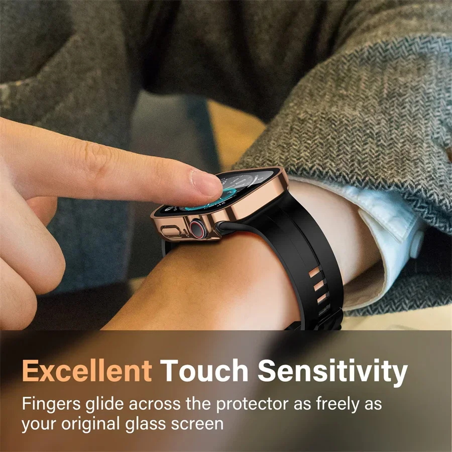 Vidrio + funda para Apple Watc - Watches Not Smartwatch reseña y precio