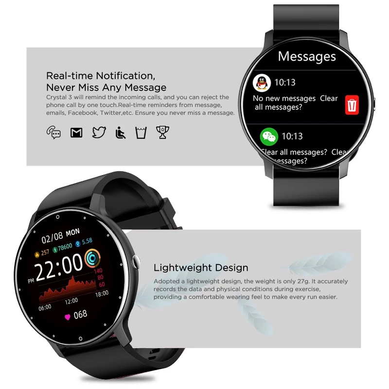 LIGE 2026 reloj inteligente mu - Watch Iwo reseña y precio