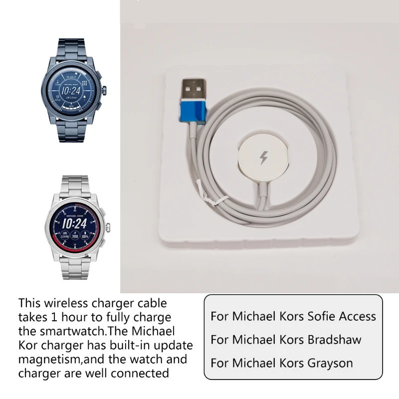 Base de Carga para Reloj Intel - Smartwatch Watches Michael Kors reseña y precio