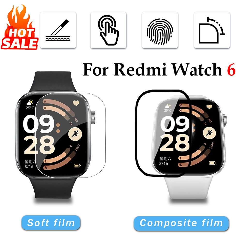 Película suave para Xiaomi Red - Smartwatch Watches Xiaomi reseña y precio
