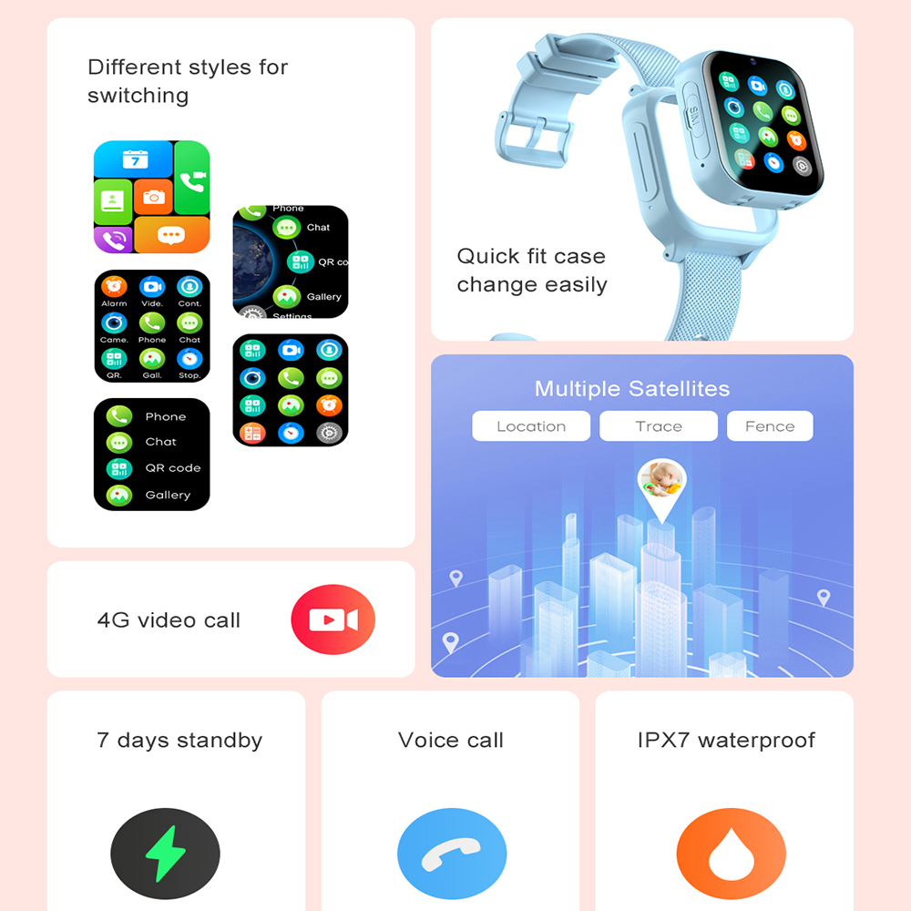 Reloj inteligente para niños 4 - Smartwatch Watches Gift For Boys reseña y precio