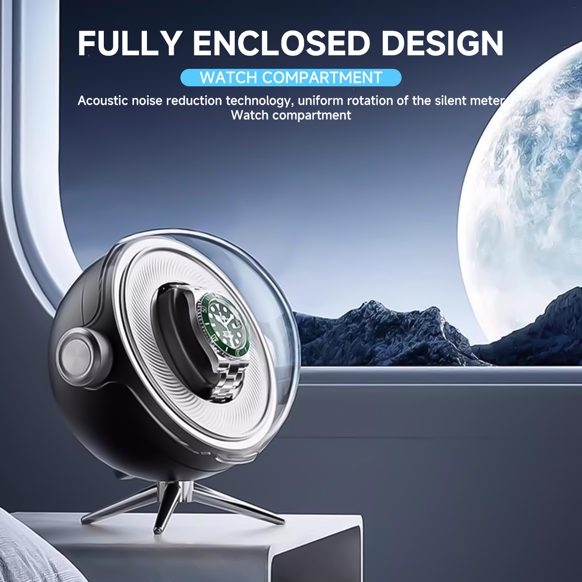 Soporte para bobinadoras de re - Watch Winder Single reseña y precio