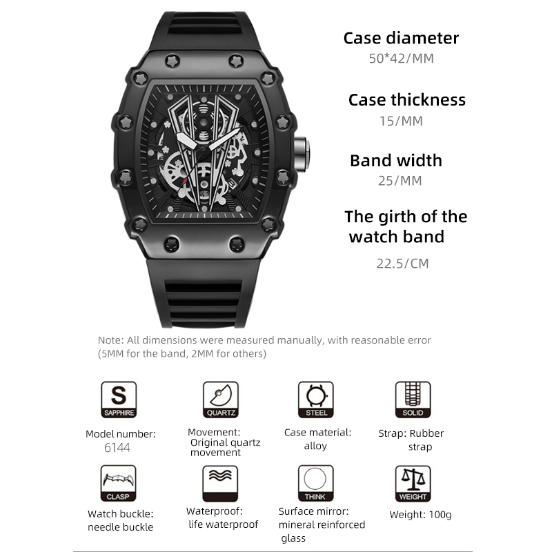 Reloj deportivo de moda para h - Smartwatch Watches Gift For Men reseña y precio
