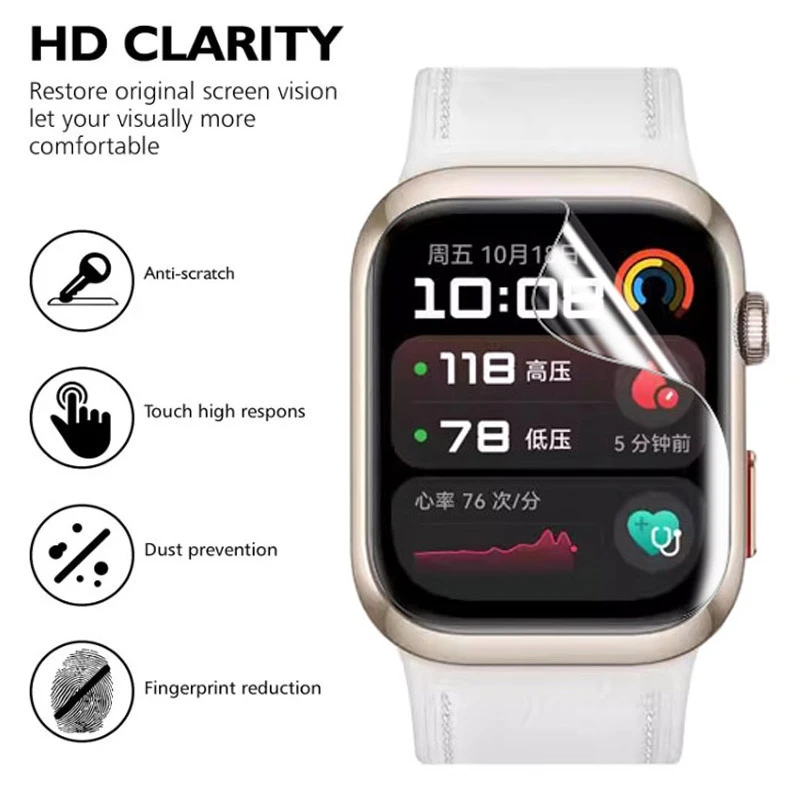Película de hidrogel de TPU pa - Watches Not Smartwatch reseña y precio