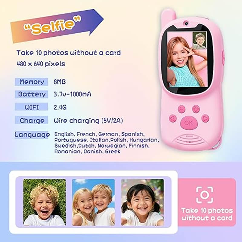 Walkie Talkies Lindos, Paquete - Smartwatch Watches Gift For Boys reseña y precio