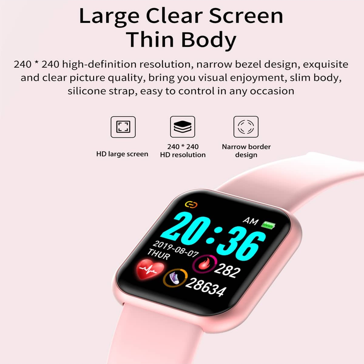 Reloj inteligente Y68 D20 para - Watches Not Smartwatch reseña y precio