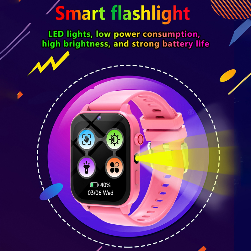 Reloj inteligente con linterna - Smartwatch Watches Gift For Boys reseña y precio
