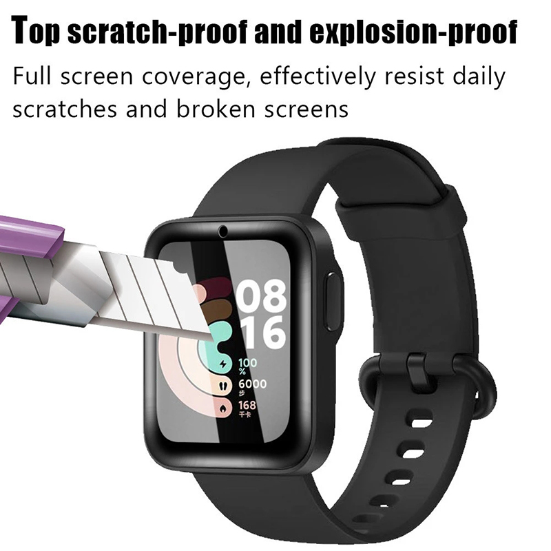 2 uds vidrio templado para Red - Smartwatch Watches Xiaomi reseña y precio