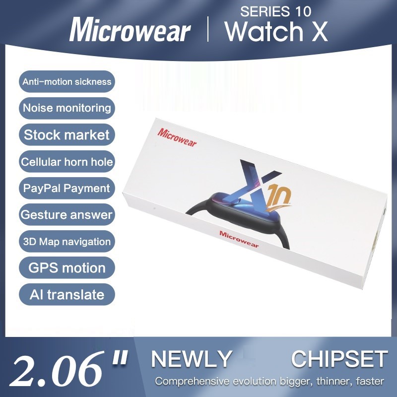 S10 Serie 10 Smartwatch Microw - Watch Iwo reseña y precio