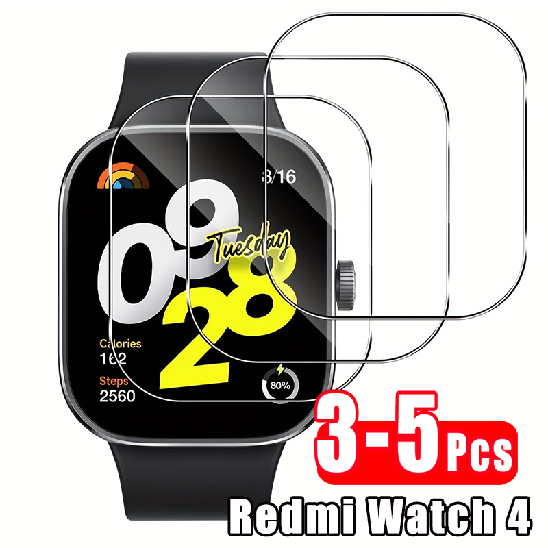 3-5 piezas de vidrio templado  - Smartwatch Watches Xiaomi reseña y precio