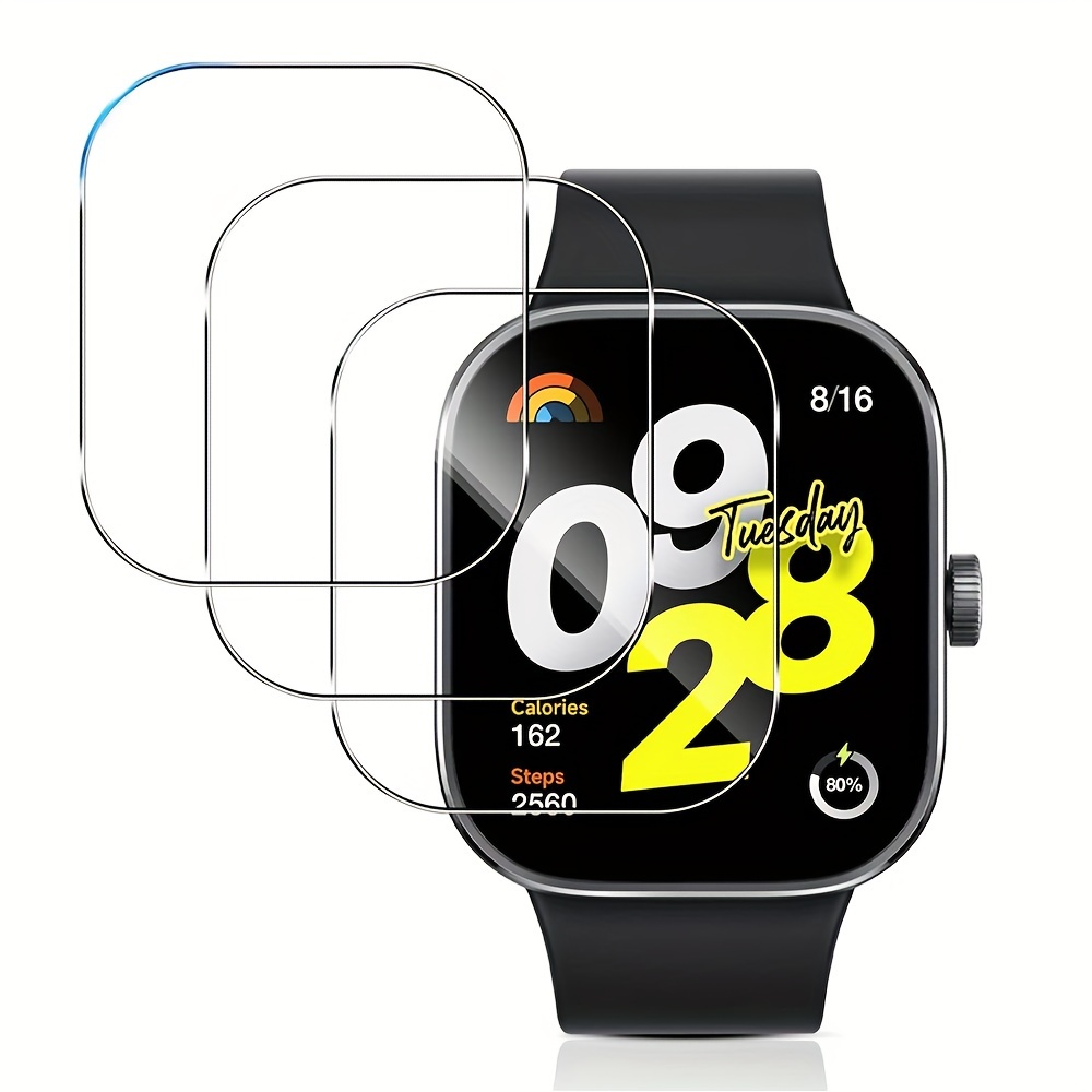 3-5 piezas de vidrio templado  - Smartwatch Watches Xiaomi reseña y precio