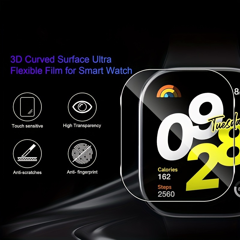 3-5 piezas de vidrio templado  - Smartwatch Watches Xiaomi reseña y precio