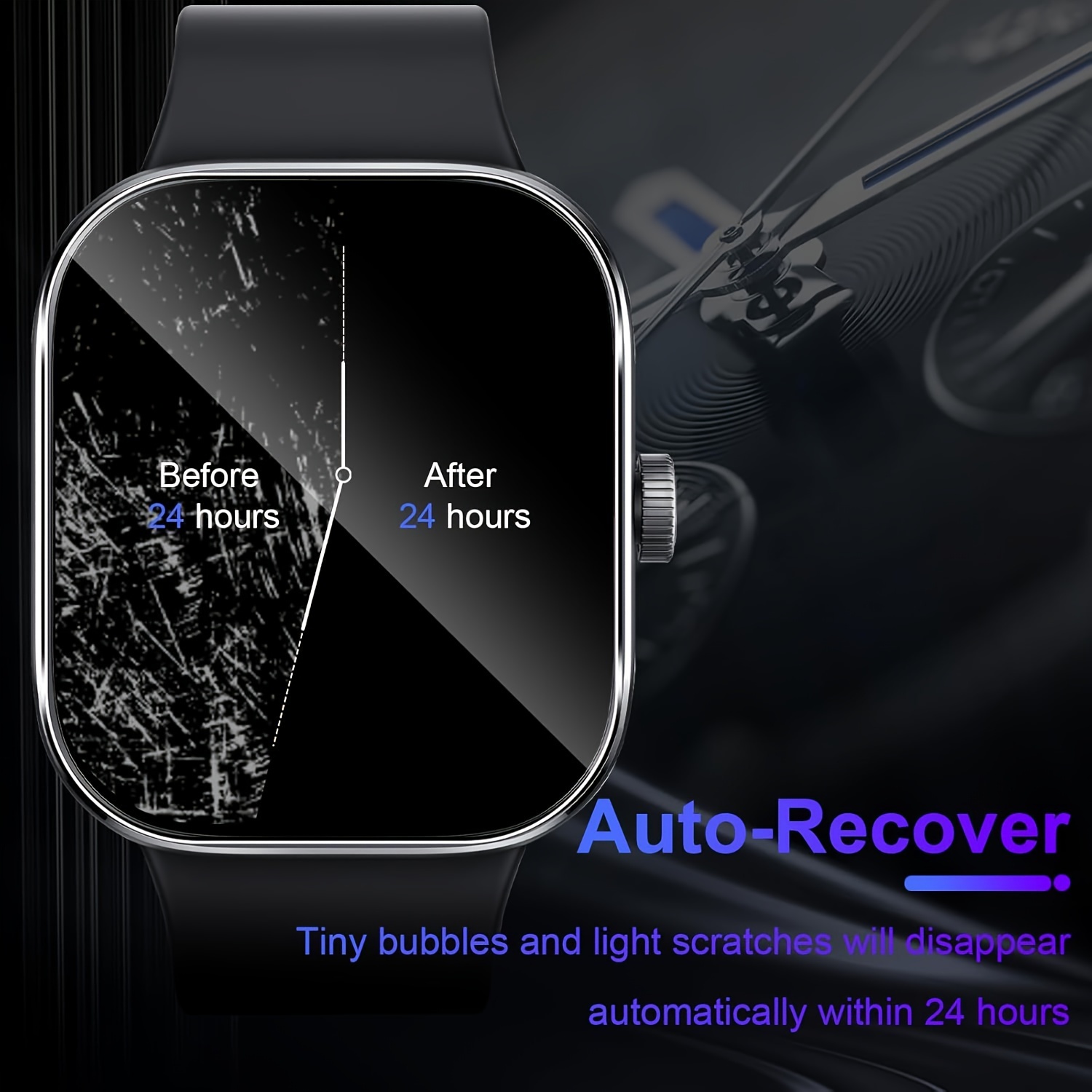 3-5 piezas de vidrio templado  - Smartwatch Watches Xiaomi reseña y precio