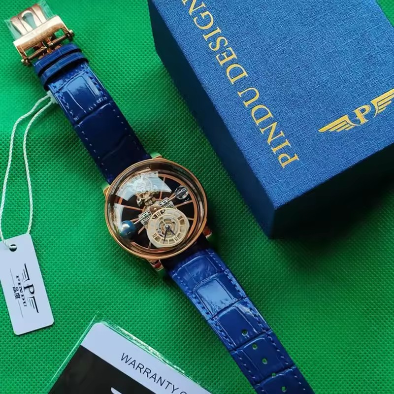 Reloj de pulsera PINDU de dise - Watches Not Smartwatch reseña y precio