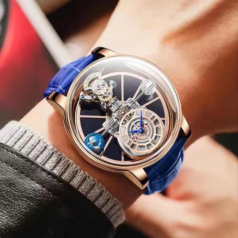 Reloj de pulsera PINDU de dise - Watches Not Smartwatch reseña y precio