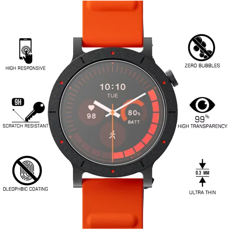 Protector de pantalla de hidro - Watches Not Smartwatch reseña y precio