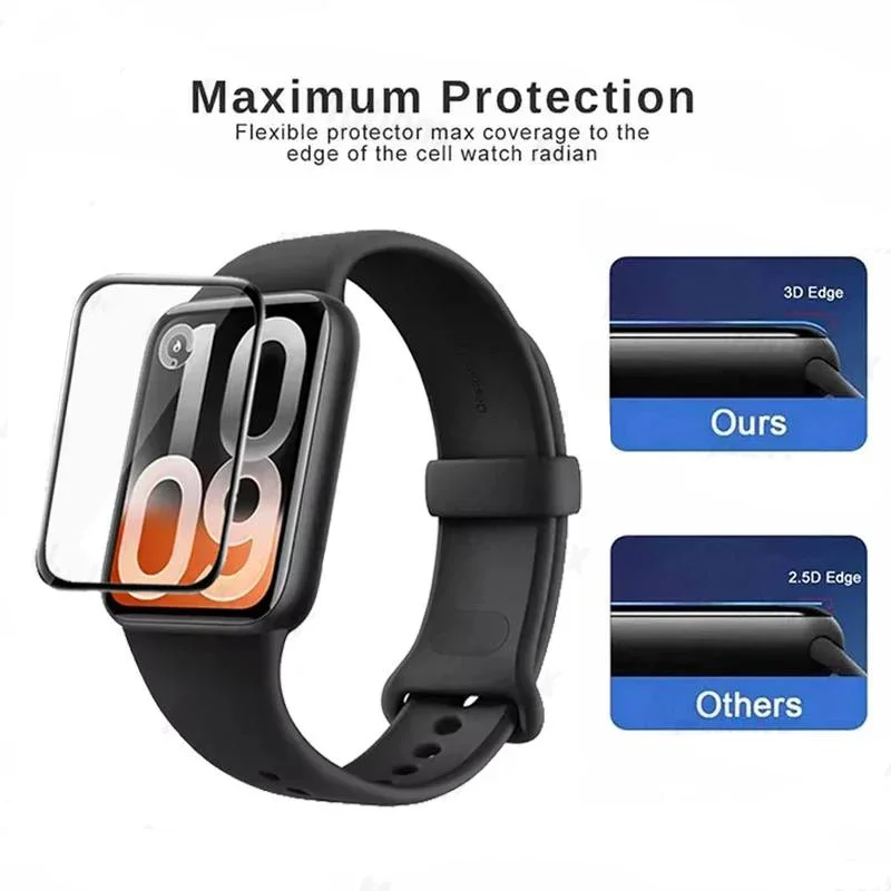1-5 protectores de pantalla pa - Smartwatch Watches Xiaomi reseña y precio