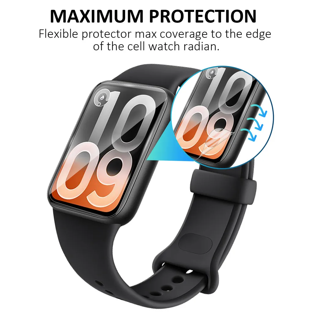 1-5 protectores de pantalla pa - Smartwatch Watches Xiaomi reseña y precio