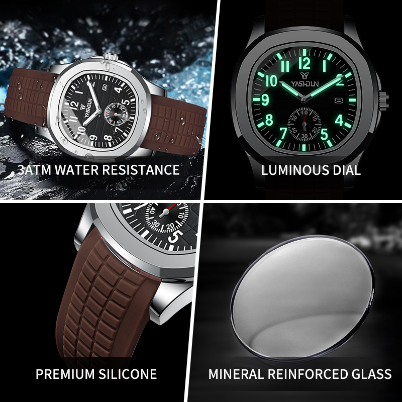 Relojes deportivos de marca pa - Smartwatch Casual Watches For Men reseña y precio