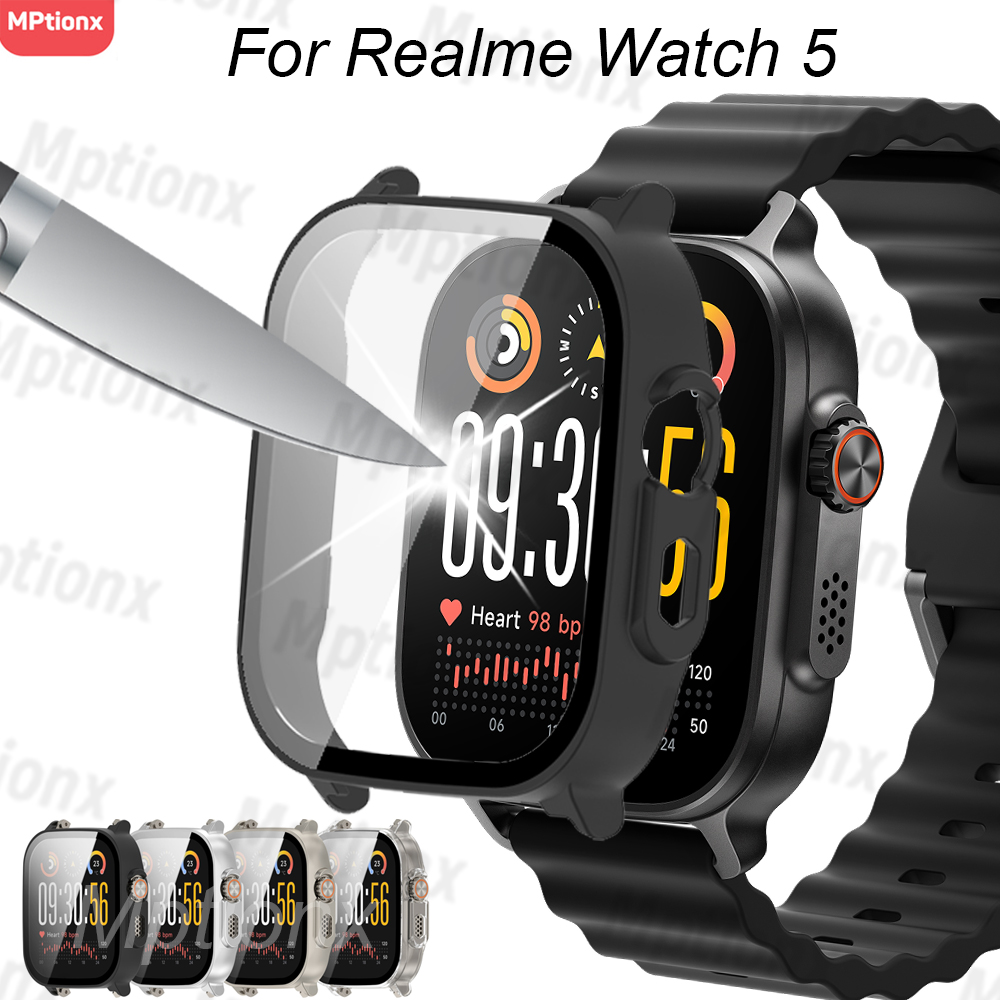 Funda de PC + cristal para Rea - Watch S Realme reseña y precio