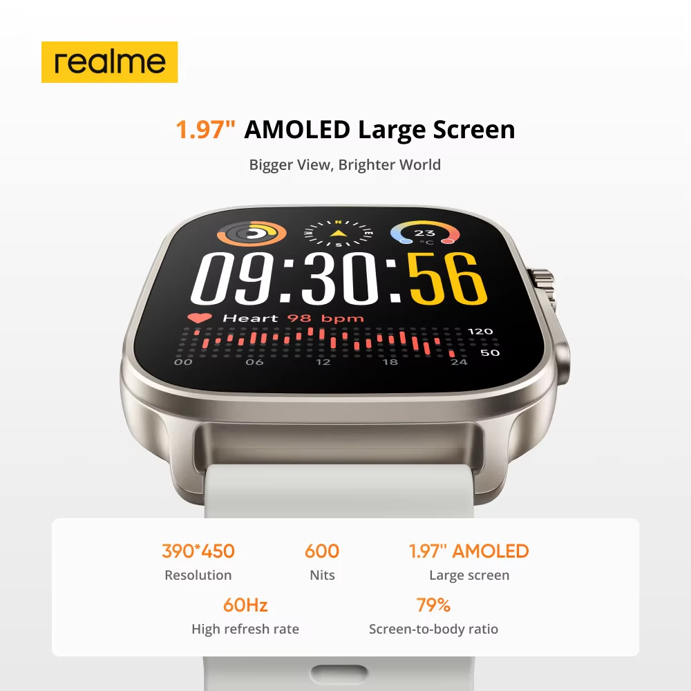 Versión Global realme watch 5  - Watch S Realme reseña y precio