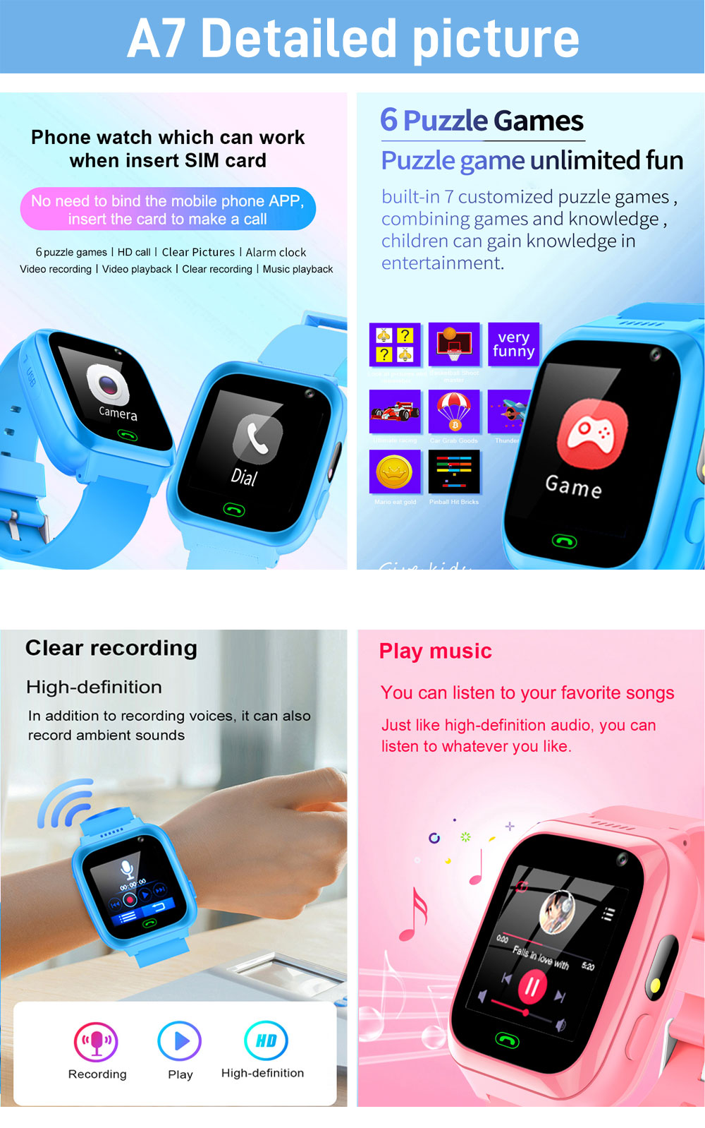 Reloj inteligente para niños 2 - Smartwatch Watches Gift For Boys reseña y precio