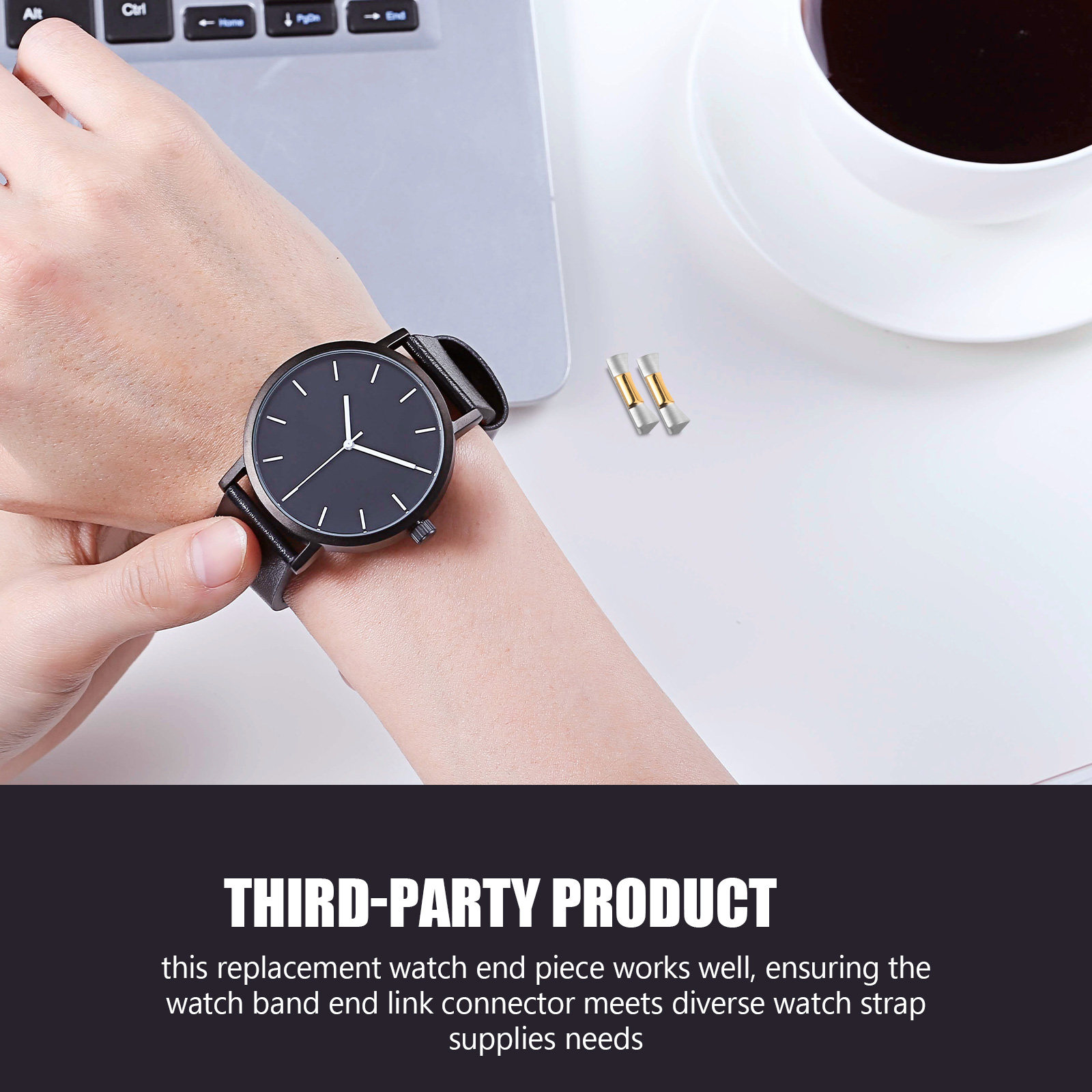2 piezas de adaptador de repue - Replacement Watch Bracelet reseña y precio