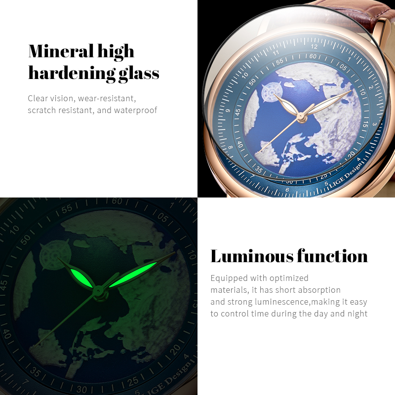 Reloj de pulsera LIGE 2026, nu - Smartwatch Casual Watches For Men reseña y precio