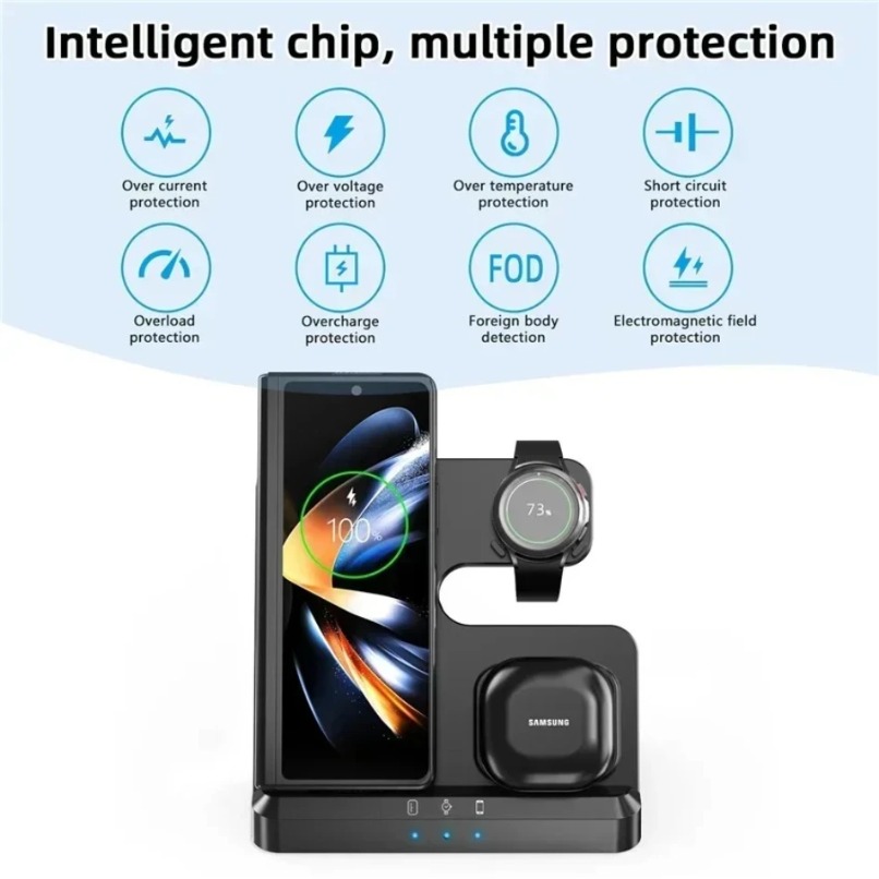 Estación de Carga Inalámbrica  - Watches Smartwatch Samsung reseña y precio
