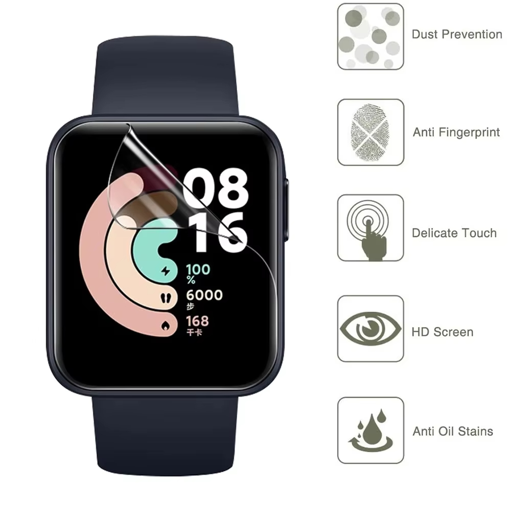 Película de hidrogel para Xiao - Smartwatch Watches Xiaomi reseña y precio